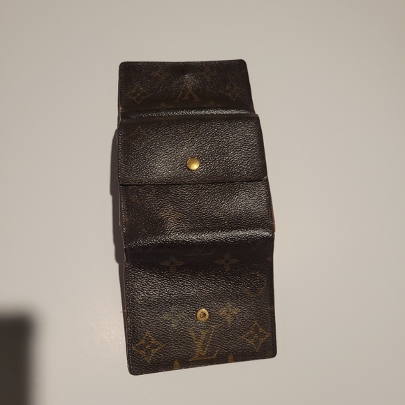 Louis Vuitton Monogram Elise Portefeuille Trifold Leather Wallet - Authentic LV - Picture 7 of 8